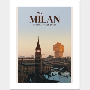 Visit Milan Posters and Art